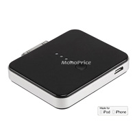 Product Image for 1000mAh Slim Backup Battery Pack for iPhone&reg; 3GS & 4/4S - Black 