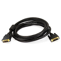 Product Image for 10ft DVI-I Single Link Male/Male Digital and Analog Cable - Black