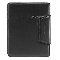 Product Image for Synthetic Leather Notebook Case for iPad� 2, iPad 3, iPad 4 - Black