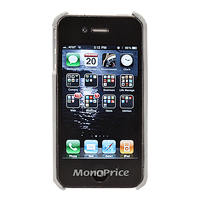 Product Image for Slim Genuine Leather Case for iPhone 4/4S - White