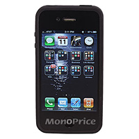 Product Image for Black iPhoneŽ 4/4S Bumper with Clear Polycarbonate Case