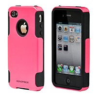 Product Image for Dual Guard PC+Silicone Case for iPhone� 4/ 4S - Pink