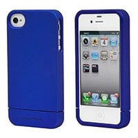 Product Image for Polycarbonate Soft Touch Case for iPhone� 4/ 4S - Metallic Blue