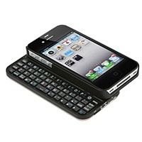 Product Image for Bluetooth™ Pocket Keyboard Case for iPhone 4/ 4S - Black