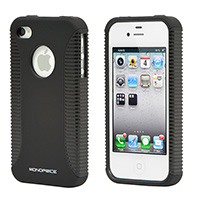 Product Image for Sure Grip PC+TPU Case for iPhone� 4/ 4S - Black