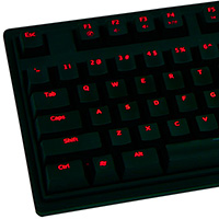 Product Image for Backlit Macro Mechanical Gaming Keyboard w/2 Port USB Hub and Headset/Mic Jacks- Cherry MX Red