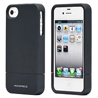 Product Image for Polycarbonate Soft Touch Case for iPhone� 4/ 4S - Metallic Black