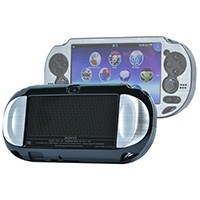 Product Image for PlayStation Vita Brushed Aluminum Clamshell Protective Case - Silver