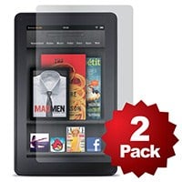 Product Image for Screen Protector (2-Pack) w/ Cleaning Cloth for First Gen (2011) Kindle Fire™ - Transparent Finish