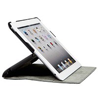 Folio Cover and Stand for iPad&reg; 3 and iPad 4 - Black 
