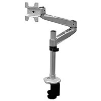Product Image for Aluminum Full Motion Desk Mount for Apple Displays  (Max 33Lbs) - Silver