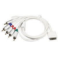 Product Image for 4ft Component AV Cable for Apple all 30-pin iPhone�,  iPad�, and iPod� 