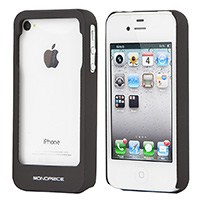 Product Image for PC Case with Credit Card/ ID Holster for iPhoneŽ 4/ 4S - Black