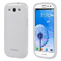 Product Image for TPU Case for Samsung Galaxy SIII -White