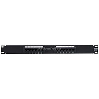 Product Image for Cat6 Panel 110 Type 12 Port (568A/B Compatible)