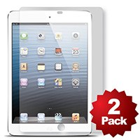 Product Image for Screen Protector (2-Pack) w/ Cleaning Cloth for <font color=red>iPad� mini</font> - Transparent Finish
