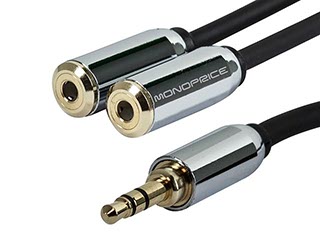 Product Image for Designed for Mobile 6inch 3.5mm Stereo Splitter