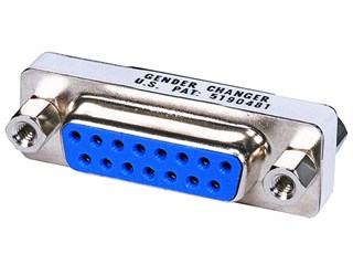 Product Image for DB15 F/F,Mini Gender Changer 
