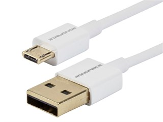 Product Image for Premium USB to Micro USB Charge & Sync Cable 1.5ft - White