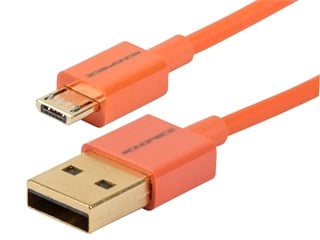 Product Image for Premium USB to Micro USB Charge & Sync Cable 3ft - Orange