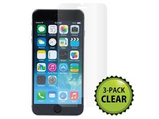 Product Image for Screen Protector (3-Pack) w/ Cleaning Cloth for 5.5-inch iPhone® 6 Plus and 6s Plus - Transparent Finish