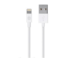 Product Image for Select Series Apple® MFi Certified Lightning™ to USB Charge & Sync Cable, 3ft White