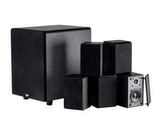 Product Image for Premium Select 5.1 Channel Home Theater Satellite Speakers & Subwoofer