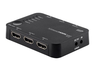 Product Image for Blackbird 4K Pro 5X1 Enhanced HDMI® Switch with Built-In Equalizer & Remote Control