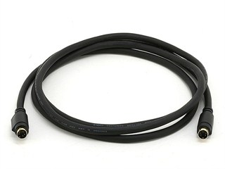 Product Image for     6FT S-VIDEO CABLE DVD DSS SVHS CABLE SVIDEO M/M (24K Gold Plated) 