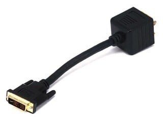 Product Image for Video Splitter - DVI-A Male to VGA(HD15) Female / DVI-A Female 