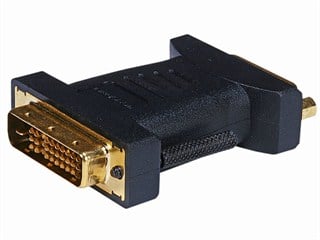 Product Image for M1-D(P&D) Male to DVI-D Dual Link Female Adapter (Gold Plated) 