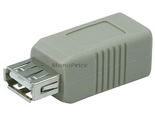 Product Image for USB 2.0 A Female/B Female Adaptor 