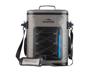 Pure Outdoor by Monoprice Insulated and Waterproof Premium Soft Backpack Cooler with 42-Can Capacity