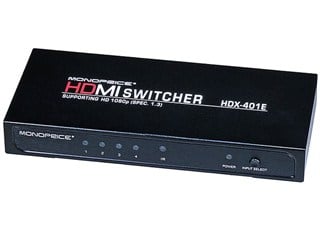 Product Image for 4X1 Enhanced HDMI® Switch w/ Built-In Equalizer & Remote (REV.3.0) 