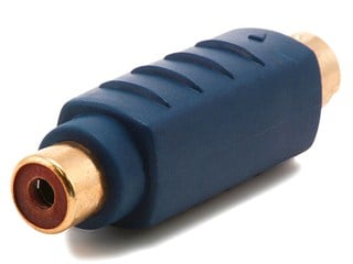 Product Image for S-Video (VHS) Male to RCA Female Adapter - Gold Plated  