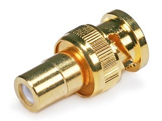 Product Image for BNC Male to RCA Female Adaptor - Gold Plated 