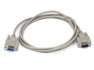 Product Image for 6ft DB 9 M/F Molded Cable 