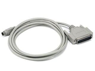 Product Image for 6ft MDIN8M/DB25M Cable for Mac+/Modem - Beige