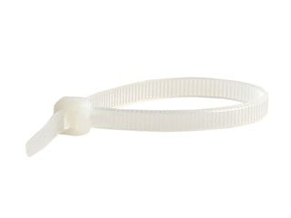 Product Image for Releasable cable tie 6 inch 50LBS, 100pcs/Pack - White