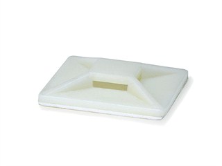 Product Image for Cable tie mounts 40x40(mm), 80pcs/Pack - white