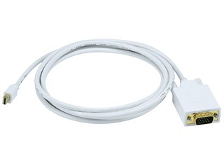 Product Image for 6ft 32AWG Mini DisplayPort to VGA Cable - White