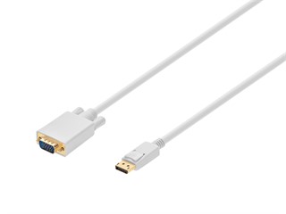 Product Image for 6ft 28AWG DisplayPort to VGA Cable - White