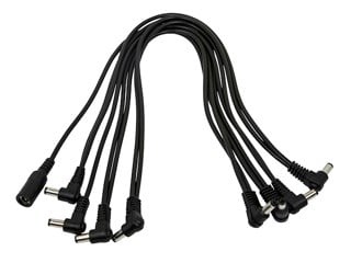 Product Image for 8-Head Multi-Plug Daisy-Chain Cable for Guitar Pedal Power Adapters