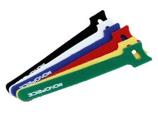 Product Image for Hook & Loop Fastening Cable Ties, 6-inch, 60pcs/pack, 6 Colors