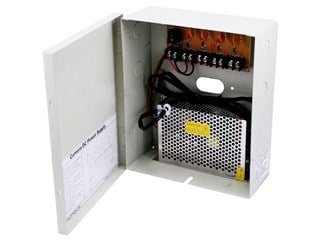 Product Image for 4 Channel CCTV Camera Power Supply - 12VDC - 5 Amps