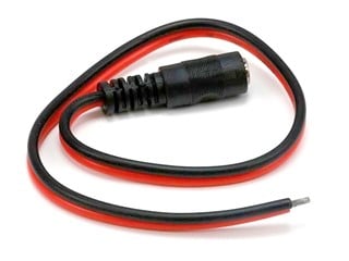 Product Image for DC Power Pigtail Female Plug