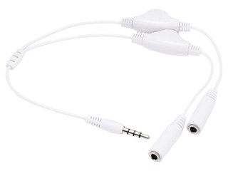 Product Image for Headphone Splitter with Separate Volume Controls