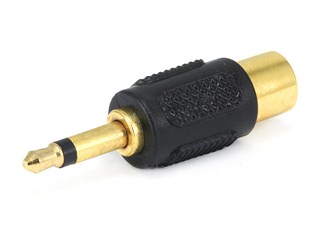 Product Image for 3.5mm Mono Plug to RCA Jack Adaptor - Gold Plated