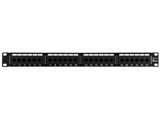 Product Image for Cat5 Enhanced Patch Panel 110Type 24 port (568A/B Compatible)