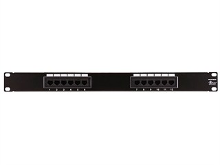 Product Image for Cat5 Enhanced Patch Panel 110Type 12 port (568A/B Compatible)